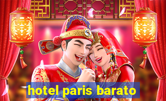 hotel paris barato