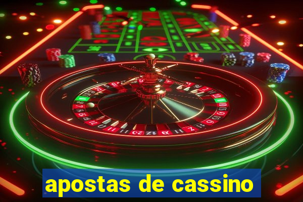 apostas de cassino