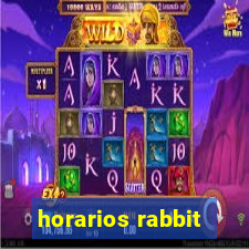 horarios rabbit