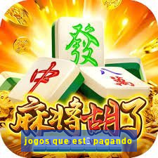 jogos que est谩 pagando