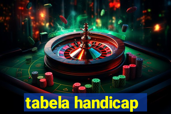 tabela handicap