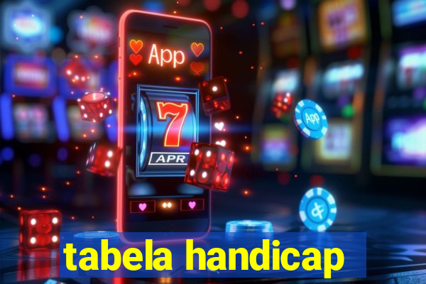 tabela handicap