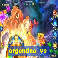 argentina vs colombia ao vivo