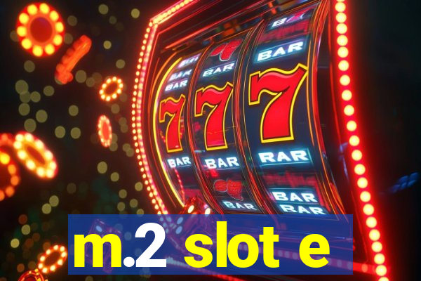 m.2 slot e