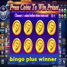 bingo plus winner