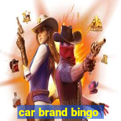 car brand bingo