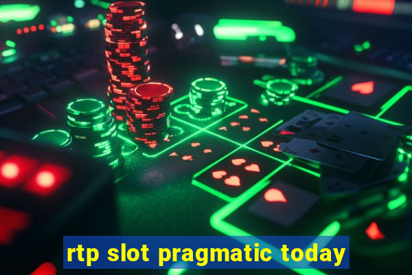 rtp slot pragmatic today