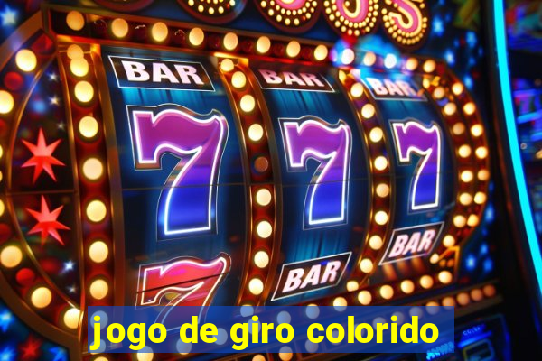 jogo de giro colorido