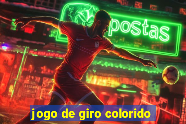 jogo de giro colorido