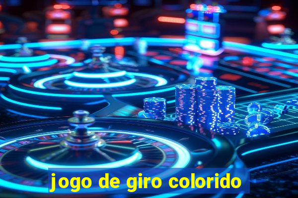 jogo de giro colorido