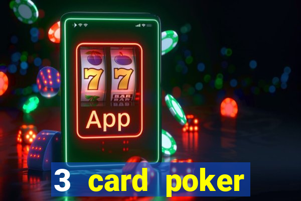 3 card poker casino odds