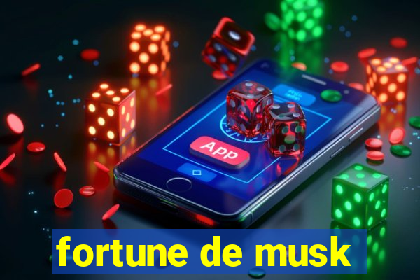 fortune de musk