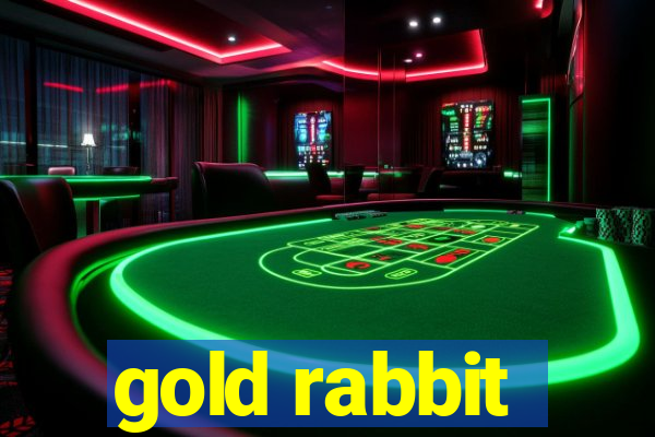 gold rabbit