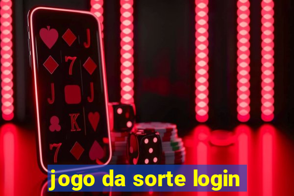 jogo da sorte login