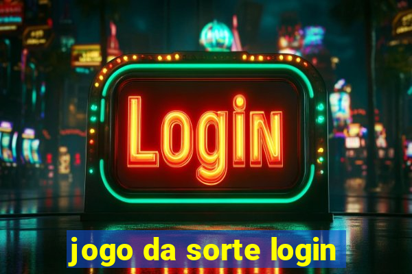 jogo da sorte login