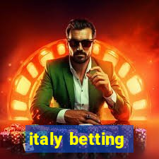 italy betting