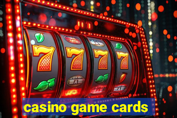 casino game cards