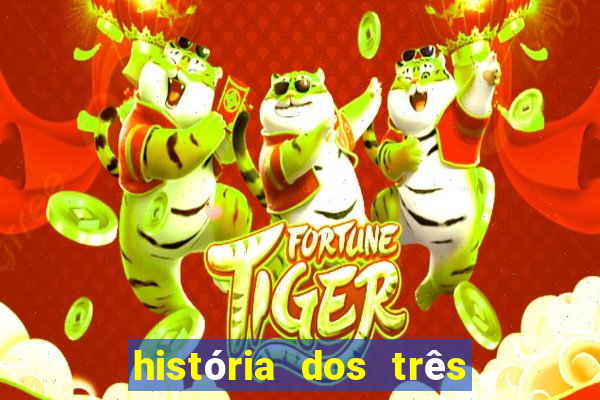 história dos três porquinhos resumida