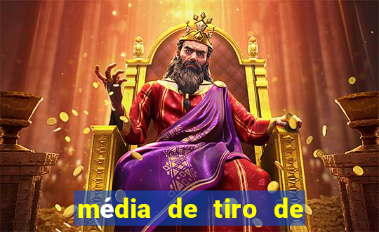 média de tiro de meta por jogo