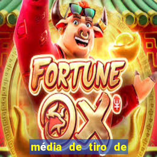 média de tiro de meta por jogo