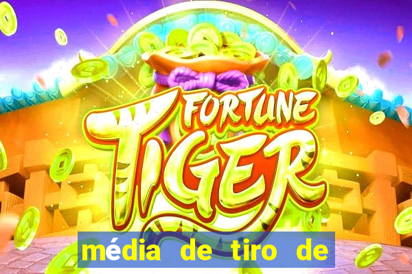 média de tiro de meta por jogo