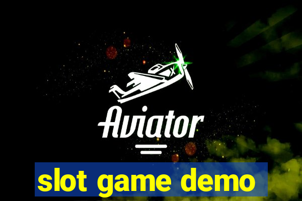 slot game demo