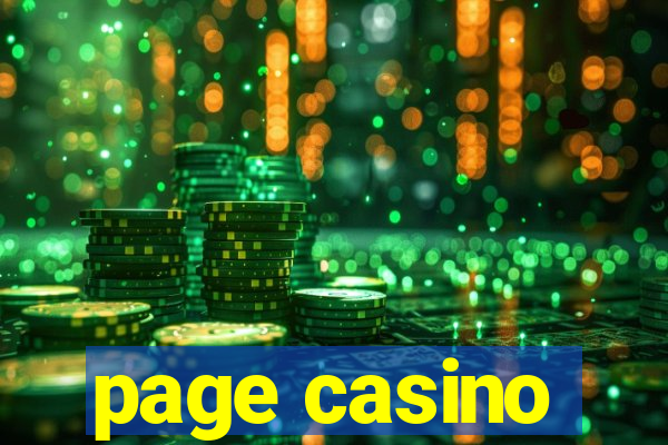 page casino