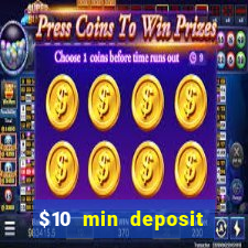 $10 min deposit casino australia