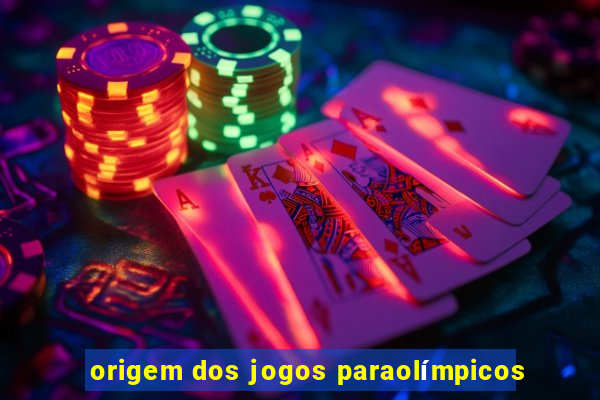 origem dos jogos paraolímpicos