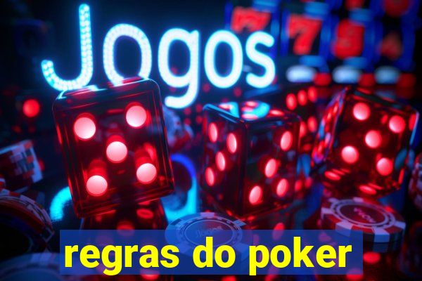 regras do poker