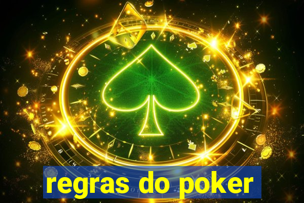 regras do poker