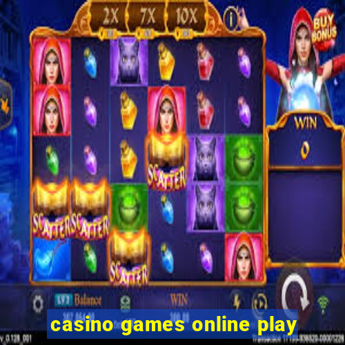 casino games online play