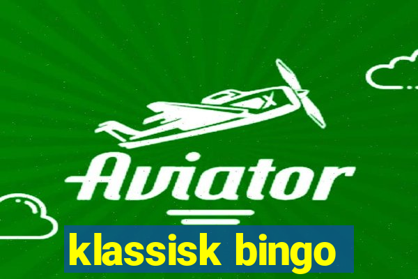 klassisk bingo