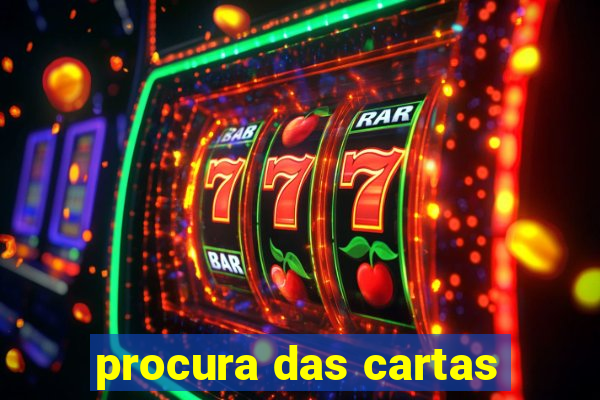 procura das cartas