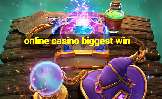 online casino biggest win