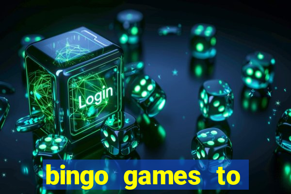 bingo games to play for free