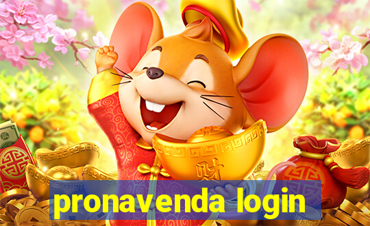 pronavenda login