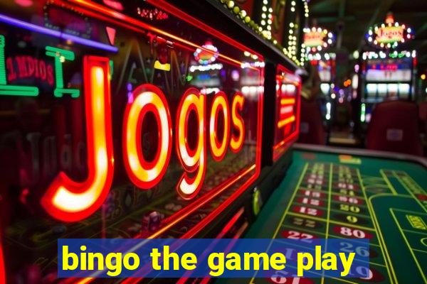 bingo the game play