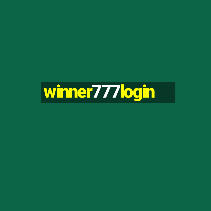 winner777login