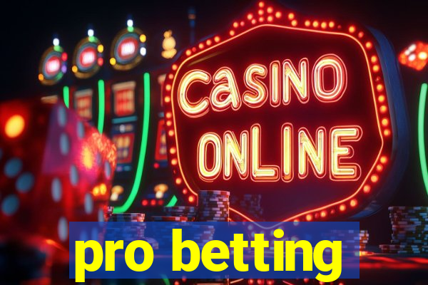 pro betting