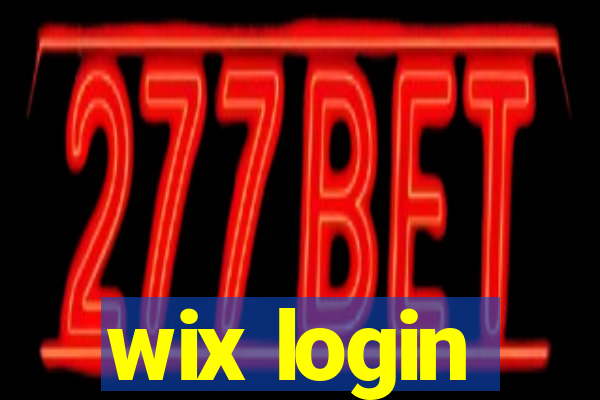 wix login