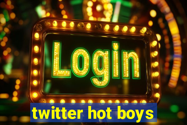 twitter hot boys