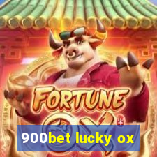 900bet lucky ox