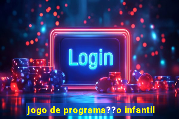 jogo de programa??o infantil