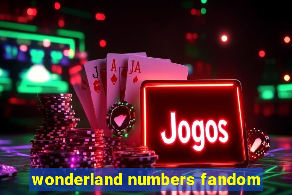 wonderland numbers fandom