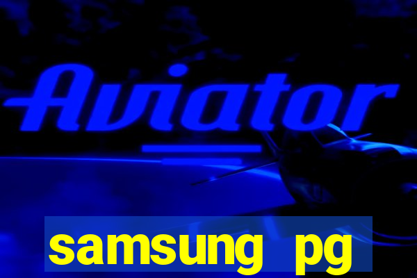 samsung pg plataforma de jogos