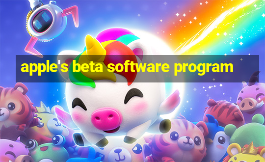 apple's beta software program