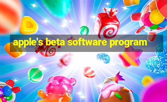 apple's beta software program