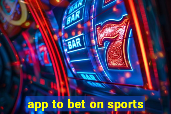 app to bet on sports