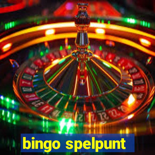 bingo spelpunt